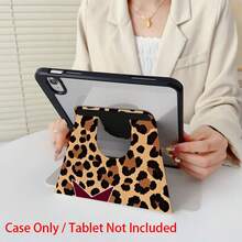 Tablet Protective Case, 360° Rotatable & Foldable, Exquisite Printed Pattern, Shockproof Anti-Slip Anti-Scratch, Supports Auto Sleep/Wake, Acrylic Material, Lightweight Foldable, With Stand Design - Multicolor - View 9
