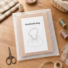 Vintage Plaid Pleated Shoulder Bag Sewing Pattern, Suitable For Sewing Beginners, DIY Fabric Underarm Bag Cutting Template, Handmade Casual Fabric Bag Pattern Template, Suitable As Fabric Craft Gift - Multicolor - View 8