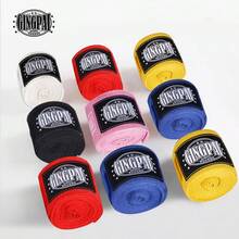 GINGPAI 1 Pair Pink Thai Boxing, MMA, Boxing Hand Wraps, Sports Sweat Absorbent Bandages, 3m/5m, For Students And Adults - Pink - View 2