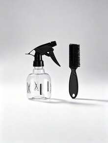 Men's Styling Comb Set, Volumizing Texture Styling Comb, Textured Pompadour, Quiff, Slick Back Styling Comb, Wide Tooth Oil Hair Comb, Volumizing Double Clip Hair Comb, Plastic Material Root Volumizing Clip Hair Comb Combination - Multicolor - View 9