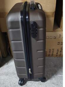 Special Offer: Luggage ABS, Some Surface Has A Little Scratches, The Color Is Uneven And Does Not Affect The Function. Buy With Caution. - Coffee - View 2
