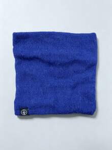 1pc/Set Thermal Lined Thickened Knitted Neck Warmer Winter Outdoor Cycling Skiing Windproof Warm Neck Gaiter Face Mask Unisex - Multicolor - View 11