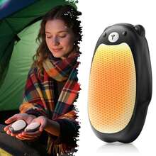 2000mAh Rechargeable Hand Warmer, 3-Level Magnetic Adjustment, Electric Hand Warmer, Outdoor Hand Warming, Ultra-Long Battery Life, Gift Set - A - View 1