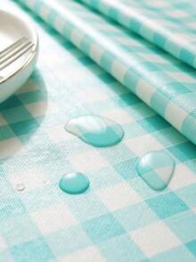 Rectangle PVC Tablecloth Waterproof Spill‑Proof Easy Clean Table Cover Decorative Table Protector For Dining Room Banquet Daily Use - Multicolor - View 5