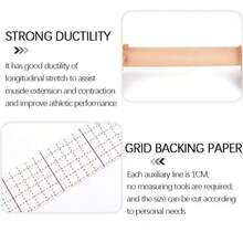 1 Set 5pcs Waterproof Breathable Sports Tape - Pre-Cut Low-Sensitivity Tape - Sports Protection Tape - View 5