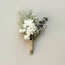 1/2/6/12pcs Bohemian Style Artificial Mini Flower Bouquets, Suitable For Small Vases, Desktops, Mailboxes As Gift Decorative Flowers - Green 1 - View 12
