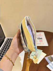 Tas Kosmetik Anak Anjing Lucu, Kantong Portabel Kecil yang Indah, Tas Penyimpanan Pembalut Wanita untuk Aktivitas Luar Ruangan, Dompet Mini Portabel Wanita - MultiWarna - View 8