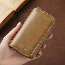 2026 Vintage New Waist-Hanging Key Pouch, Large Capacity Multi-Function Car Zipper Key Case, Universal Portable Accessory - Multicolor - View 6