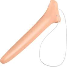 Fake Long Nose Costume Prop: Large Pointed Long Nose Halloween Outfit, Suitable For Role Play Activities - Nude - View 6