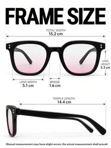 Blue Light Blocking Glasses, Anti-Fatigue, Lightweight, Comfortable, No Pressure On The Nose Even After Prolonged Wear, Light-Blocking Glasses, Suitable For Long-Term Office Work And Outdoor Use. - Glasses - View 11