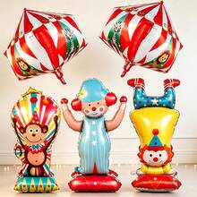 Circus Clown Tent Balloon Suitable For New Year Party Carnival Party Decoration Toy Balloon - Multicolor - View 1