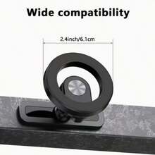 Foldable Magnetic Phone Mount For Gym, Dual Magnet Phone Holder Accessory, 360° Adjustable, Portable Workout Essential Gift Compatible With Iphone 16/15/14/13/12 Series - Multicolor - View 6
