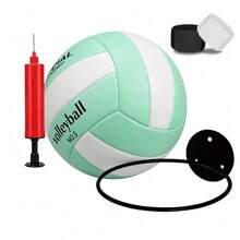 Suspension Training Volleyball Set Includes Suspension Ball Rack + Volleyball + Air Pump + Black & White Straps Portable Storage Suitable For Multiple Ball Sports Easy Installation And Convenient - Multicolor - View 8