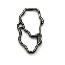 1pc Zinc Alloy Universal Buckle, Multifunctional Portable Bag & Luggage Snap Hook, Keychain Accessory Metal Fastener - Multicolor - View 6