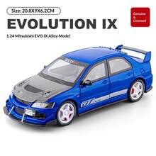 Maisto 1 Buah, Panjang 20,8 Cm, Lebar 9 Cm, Tinggi 6,2 Cm, Model Mobil Koleksi Die-Cast Alloy IX Skala 1:24, Dengan Ban Karet Simulasi dan Sayap Belakang Logam. Dapat Digunakan Sebagai Hiasan Meja - MultiWarna - View 7