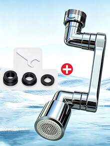 1440° Rotating Faucet Extension Nozzle, Water-Saving Kitchen Sink Extender, Robot Arm Design, Easy Installation, Compatible With Various Faucets, Perfect For Bathroom Washbasin, Kitchen Sink, Home Bathroom And Outdoor RV Sink, Practical Tool For Convenient Washing, Essential Modern Home Accessory, Upgrade Your Faucet, Ideal Choice For Holiday Gifts And Home Renovation - Multicolor - View 16
