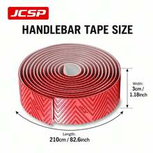 1 Set/2 Rolls Bicycle Handlebar Tape, Breathable Anti-Sweat Anti-Slip Shock-Absorbing Handlebar Wrap, Enhanced Control And Comfort, Suitable For All Mountain And Road Bikes, Bicycle Accessories, Bicycle Handlebar Grip Rubber (4 Colors Available, Arrow Pattern) - ARROW - View 2