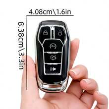 Car Key Fod Cover Case With Keychain For Ford For Fusion, For Mustang, For F150, For Edge, For Explorer, For For MKZ, For MKC, For MKX Remote Cover Exquisite High-End Keybag Suitable For Both Men And Women - Horseshoe Buckle - View 9