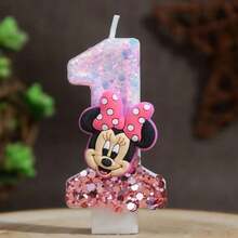 Hasbro Birthday Candle Creative Glitter Cake Anniversary Celebration Atmosphere Candle Plug Number Customized Party Supplies DIY Handmade Number Candles 0-9 - Multi-color - View 2