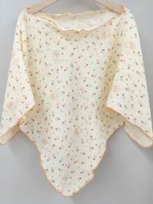 Postpartum Nursing Cover Shawl Windproof Breastfeeding Apron Cold Protection 100*100cm - Multicolor - View 11