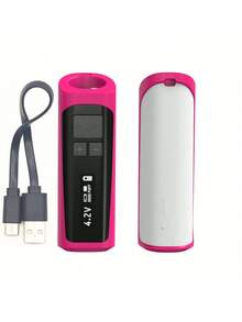 1件迷你510螺紋電動烙鐵,400mAh電池,數位顯示,USB-C充電接口,可調電壓,便攜設計;適用於DIY焊接;不含焊接烙鐵頭 - 彩色 - 查看 9