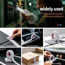 Tesa 88648 Non‑Woven Double‑Sided Adhesive Tape High Viscosity Heat‑Resistant Industrial Bonding Tape For DIY Craft Hardware Fixing,Support Die‑Cut Customization - Round - View 7
