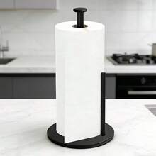 Heavy Duty Kitchen Paper Towel Holder With Weighted Base - Space-Saving Countertop Storage Rack. Modern Design Style, Suitable For Paper Towels And Toilet Paper. Durable Kitchen Utensil Storage Solution. Kitchen Paper Towel Holder - Multicolor - View 15