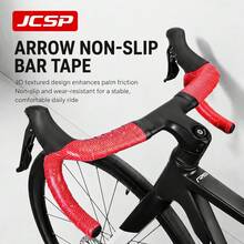 1 Set/2 Rolls Bicycle Handlebar Tape, Breathable Anti-Sweat Anti-Slip Shock-Absorbing Handlebar Wrap, Enhanced Control And Comfort, Suitable For All Mountain And Road Bikes, Bicycle Accessories, Bicycle Handlebar Grip Rubber (4 Colors Available, Arrow Pattern) - ARROW - View 3