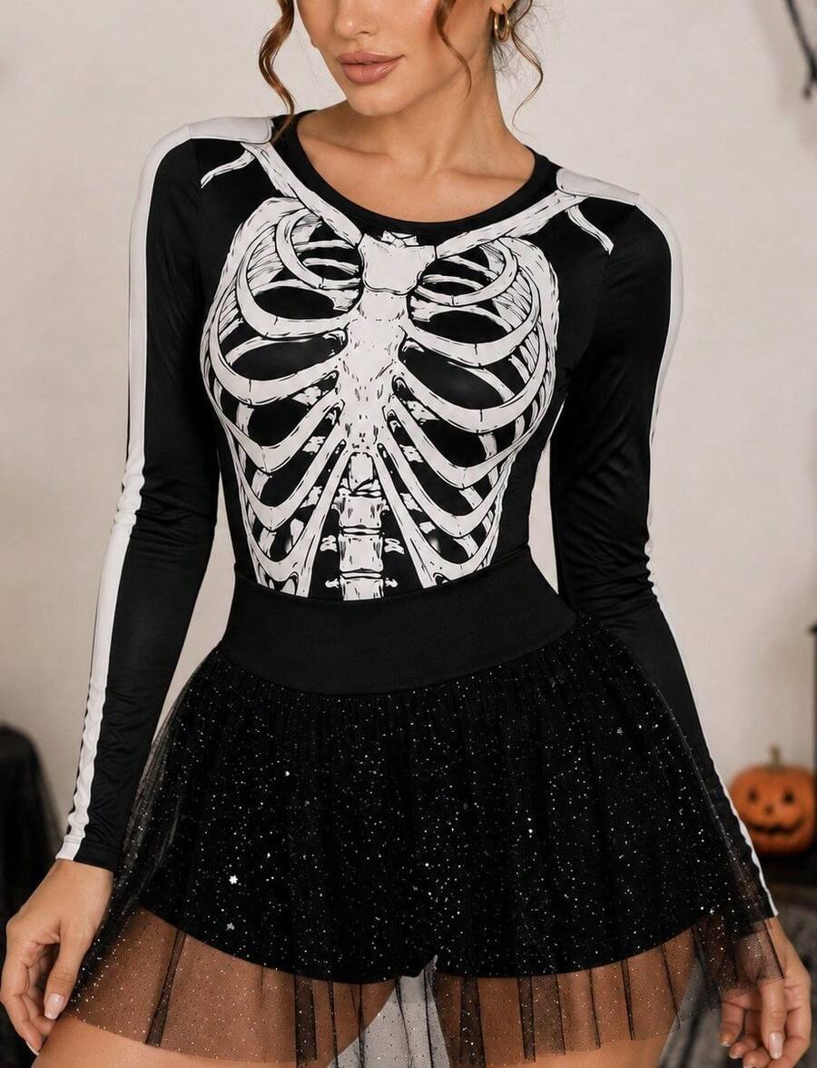 Cosplay Clothing - Black - View 1