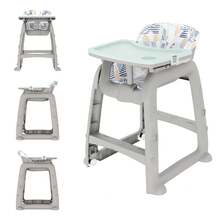 Baby Highchairs & Booster Seats - Cadet Blue - View 1