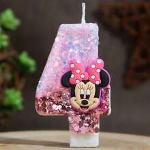 Hasbro Birthday Candle Creative Glitter Cake Anniversary Celebration Atmosphere Candle Plug Number Customized Party Supplies DIY Handmade Number Candles 0-9 - Multi-color - View 5