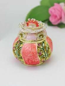 Home Decor 3D Carved Jewelry Box Old European Style - Multicolor - View 11