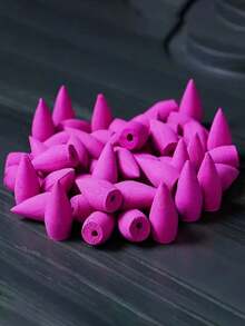 100pcs Elegant Backflow Incense Beads, Made Of Natural Floral & Herbal Ingredients, Fragrant & Fresh Air Purifying, Multiple Scent Options Available Including Mixed Sampler, Suitable For Home, Living Room, Bedroom, Bathroom, Long-Lasting Odor Removal, Workplace, Entertainment Venues - Multicolor - View 19