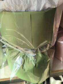 1pack/20pcs Solid Color Waterproof Wrapping Paper For Flower Bouquets, Matte Finish Elegant Paper For Wrapping Flowers - Olive Green - View 4