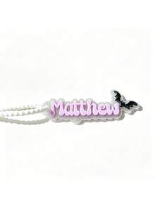 Halloween Tag Boo Basket Backpack Name Tag Personalized Keychain Halloween Gift For Kids Trick Or Treat Bag Lunchbox Name Tag/Back To School - Multicolor - View 7