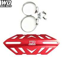 WD NICE MOTO Motorcycle Accessories For Customization: Front Shock Absorber Decorations, Exhaust Pipe Heat Guard, Fork Cover, Personalized Universal Shock Absorber Cover - A - View 12
