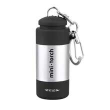 ZKBBO 3 piezas Mini Llavero Linterna LED, Linterna Recargable Portátil Multifunción para Exteriores con Clip, Adecuada para Senderismo, Camping, Pesca, Correr y Iluminación de Emergencia, Accesorios de Camping - Multicolor - Ver 27