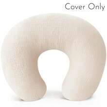 Muslin Nursing Pillow Covers, Soft Cover For Breastfeeding Pillows, Comfortable & Durable, Machine Washable, Slipcovers For Baby, Cover Only - Multicolor - View 1