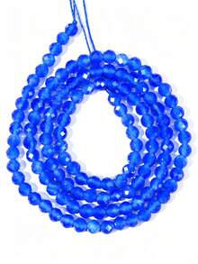 3mm Faceted Cat Eye Stone Mini Beads, 5 Colors, 36cm/14.17in Length, Approx 115-120pcs Loose Beads For DIY Necklace Bracelet Ring And Other Women's Jewelry, Jewelry Making Spacer Beads - Multicolor - View 16