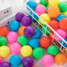 100/50/20 Pcs Surprise Party Pull Balls, Plastic Raffle Capsules With Random Colors For School Christmas Events - Random - View 5