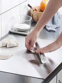 2026 New Stainless Steel Cutting Board With Folded Edge Anti-Slip Dishwasher 304 Stainless Steel Countertop Cutting Board For Kitchen Meal Prep Meat Vegetables Baking - View 11