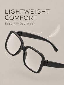 Blue Light Filtering Glasses With Clear Lenses Reduce And Filter Blue Light Emitted From Screens. Suitable For Indoor Office Use And Short-Term Outdoor Use, They Are Ideal For People Who Work, Study, Or Frequently Use Their Mobile Phones. - Glasses [Clear Lens] - View 8
