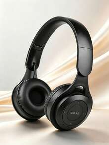 Wireless Bluetooth Over-Ear Headphones, Stylish Design, Bluetooth 5.4 Smart Connection, High-Definition Stereo Sound, 40mm Large Dynamic Driver, Powerful Bass Experience, Built-In Microphone For HD Calls, Comfortable Protein Leather Ear Pads, Long-Wear Without Pressure, Adjustable Headband Design, Foldable And Portable, Type-C Fast Charging, Long Battery Life Music Playback, Compatible With Phones, Tablets And Multiple Devices - View 14