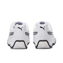 PUMA Redon Bungee Synthetic Leather Comfortable Versatile Breathable Low-Top Riding Shoes Unisex White - White - View 5