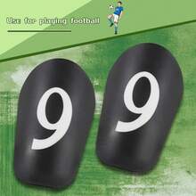 1 Pair - Football Shin Guards, Premium Material, Extra Large & Thick, Durable & Sturdy, Leg Protection, Unisex, Comfortable Fit - Multicolor - View 8