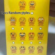 2PCS Random Bobblehead Figurines, Multiple Happy Expressions Randomly Shipped, Plastic Material Durable And Not Easily Broken, Place On Car Dashboard, Bobbing Motion Healing, Compact And Does Not Block View, Creative Car Interior Decoration Small Item - 2PCS Random Expression Bobblehead Figures - View 11