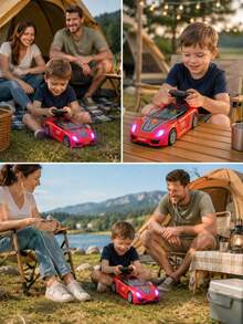 Children's Racing Game - Interactive Driving Simulator, Steering Wheel Toy With Rotating Column, Car, Christmas, Toy, Sensory Toy, Kids Toy, Montessori Toy - Multicolor - View 11