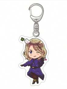 Anime Acrylic Keychain Funny Axis Country Animation Related Products Gift Keyring Bag Pendant Souvenir Creative Charm Accessory - Multicolor - View 14