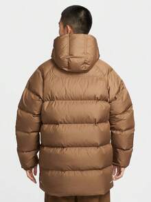 Nike Men's AS M NK TF CLUB PARKA 650 Down Jacket Thick Down Jacket - Medium IB2974-235 - Brown - View 3