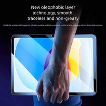 1pc Tempered Glass Screen Protector Film, Compatible With IPad, Auto Dust Removal Kit, Compatible With IPad 11 Inch A16 (2025, 11th Gen), 10.9 Inch (2022, 10th Gen), Pro 11, Air 5, Air 11/13 M5/M4/M3/M2 2026/2025/2024, 9H Hardness Protective Film, Anti-Scratch, Auto Installation Tool Auto Alignment Kit, Birthday, Gift For Family - Clear - View 5